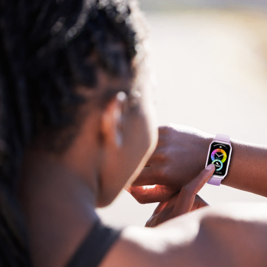 Amplify Lyra Series Smartwatch - Purple