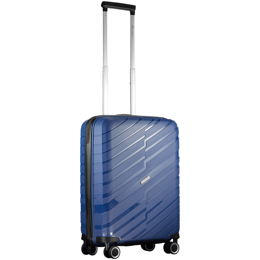 Travelwize Java PP 4-Wheel Spinner 55cm Luggage - Azure
