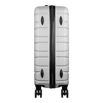 Travelwize Cabana ABS 4-Wheel Spinner 65cm Luggage - Platinum