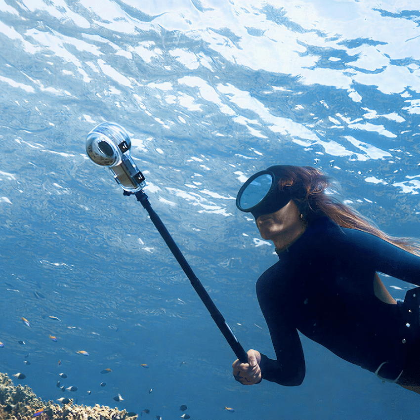 Insta360 X5 Invisible Dive Case Clear