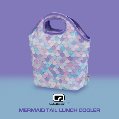 Quest Mermaid Tail Lunch Bag Lilac