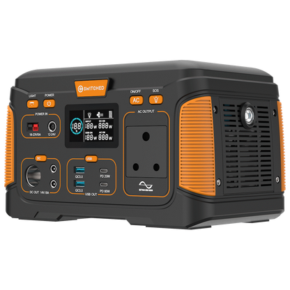 Switched 300W Professional Portable Power Station (307WH)