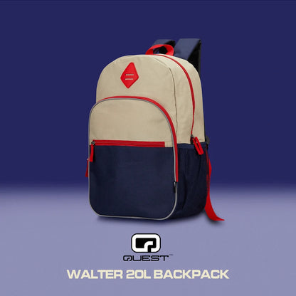 Quest Walter 20l Backpack - Navy/Tan