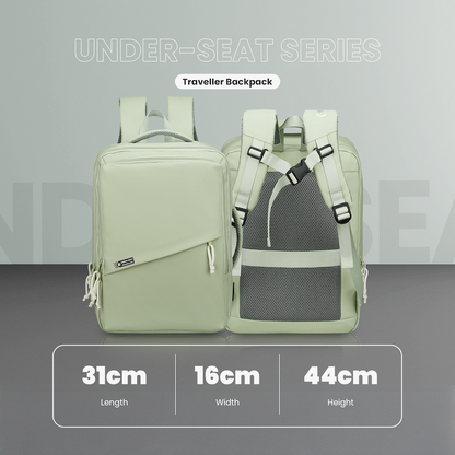 Volkano Under-Seat Traveller Backpack Mint