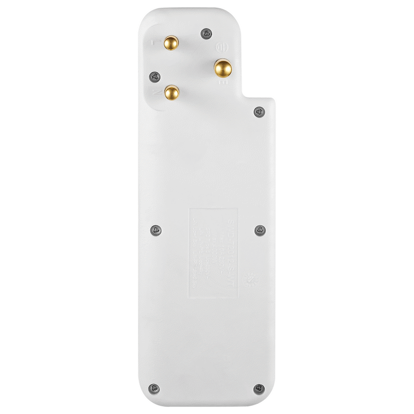 Switched 4-Way Medium Surge Adaptor with Type-C + USB