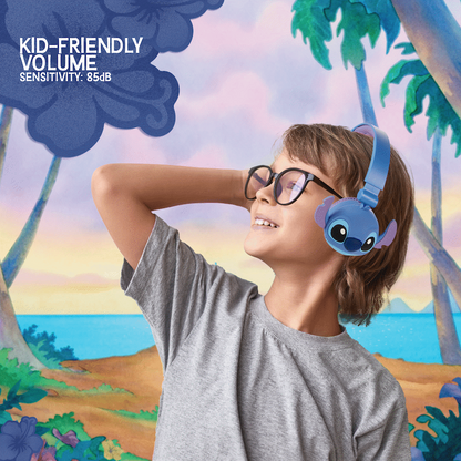 Stitch Bluetooth Padded Headphone with Removable Cups