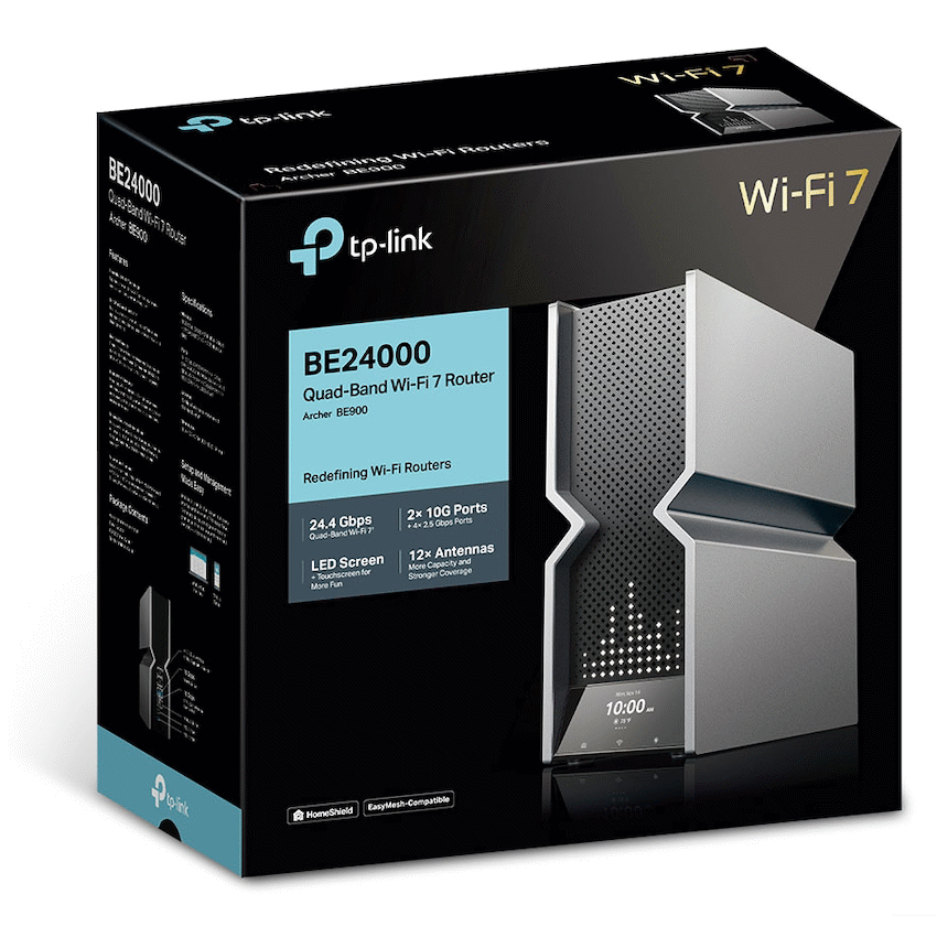 TP-Link Archer BE24000 Quad-Band Wi-Fi 7 Router