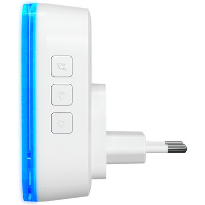 Ellies Secure Series - Wireless Kinetic Doorbell - AC Receiver and Kinetic transmitter - WT