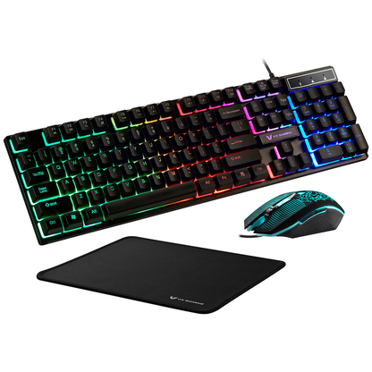 VX Gaming Artemis series 3-in-1 Combo KB, Mouse, Mousepad