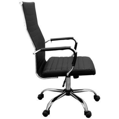 Everfurn Jupiter High Back Office Chair with Padded Seat