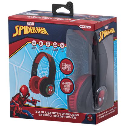 Marvel Spider-Man 3D Bluetooth Headphones