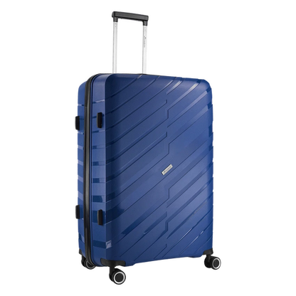 Travelwize Java PP 4-Wheel Spinner 75cm Luggage - Azure