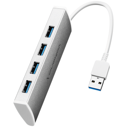 VolkanoX Media Series 4-Port USB Hub with Power Cable