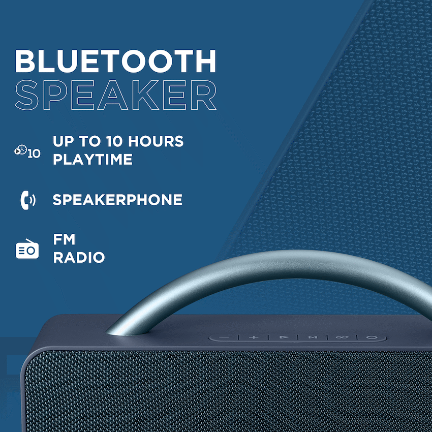 Volkano X VXS200 Portable Bluetooth Speaker  - Blue