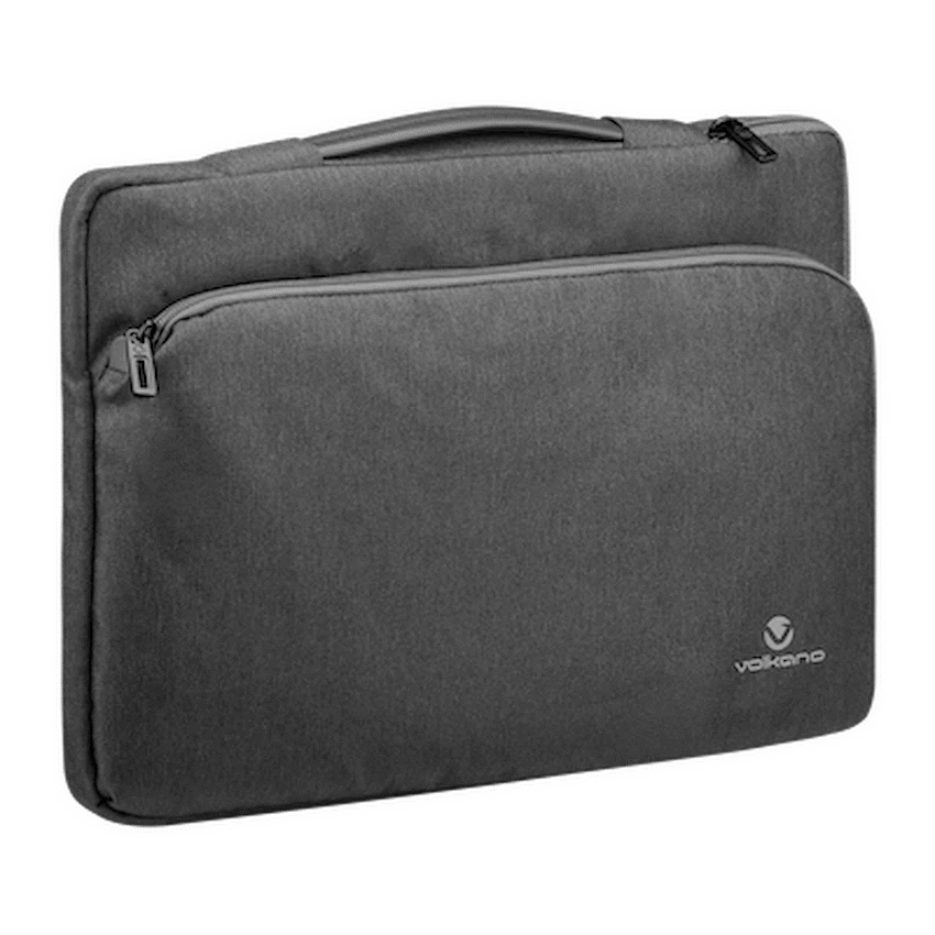 Volkano Deluxe 15.6" Laptop Sleeve - Charcoal