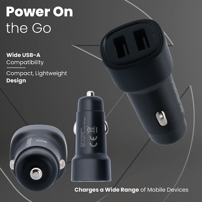 Volkano Shift Series 2 USB-A 12w Car Charger