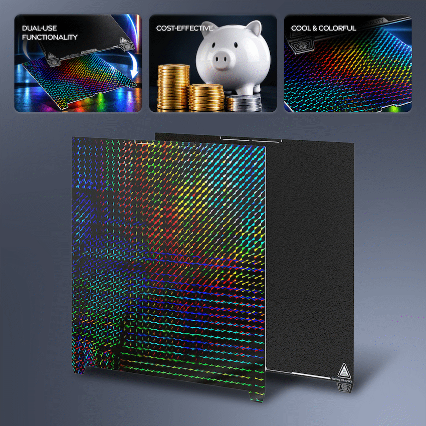 Creality - Phantom Black PEI Double-Sided Platform Board