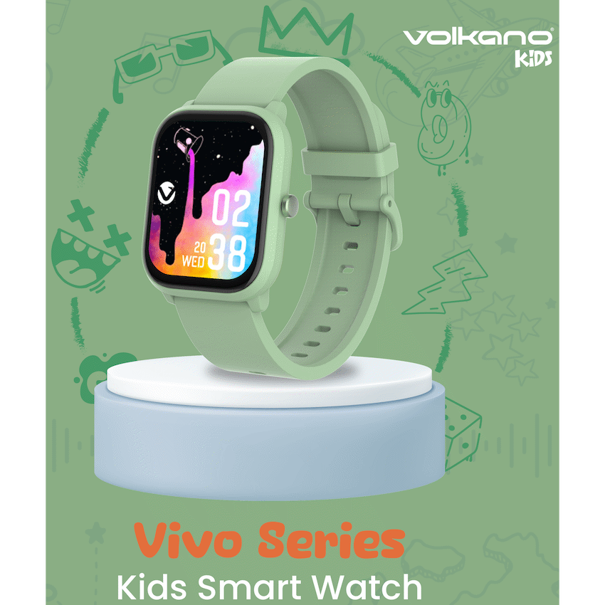 Volkano Vivo Series Kids Smart Watch - Sage Green