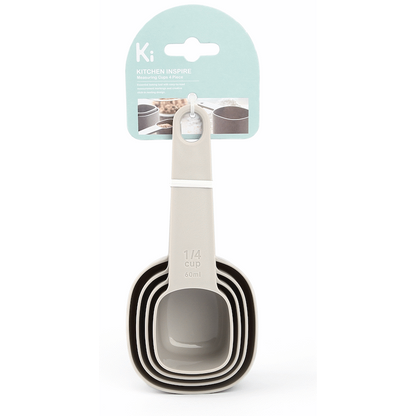 Kitchen Inspire Measuring Cups 4pce ( Order in Qty of 6)
