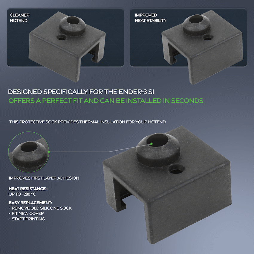 Creality Heater Block Insulation Cover for Ender-3 S1