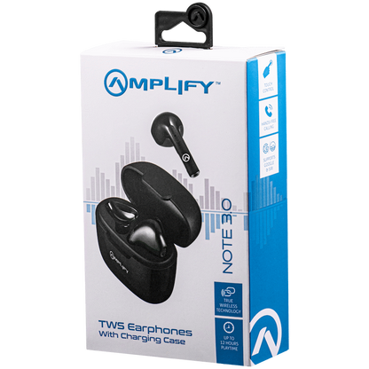 Amplify Note 3.0 Series TWS Earphone - Black