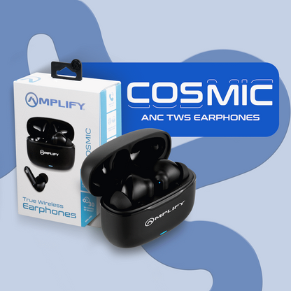 Amplify Cosmic Series ANC TWS Earphone - Black