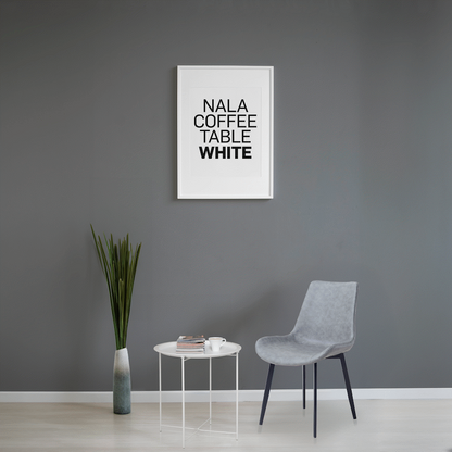 Everfurn Nala Side Table - White