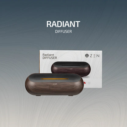 Zen Radiant Diffuser - Dark Wood