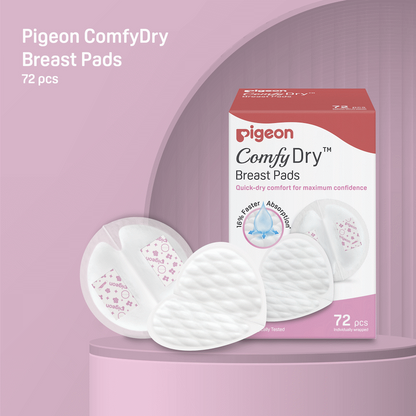 Pigeon Comfydry Breast Pads 72 pcs