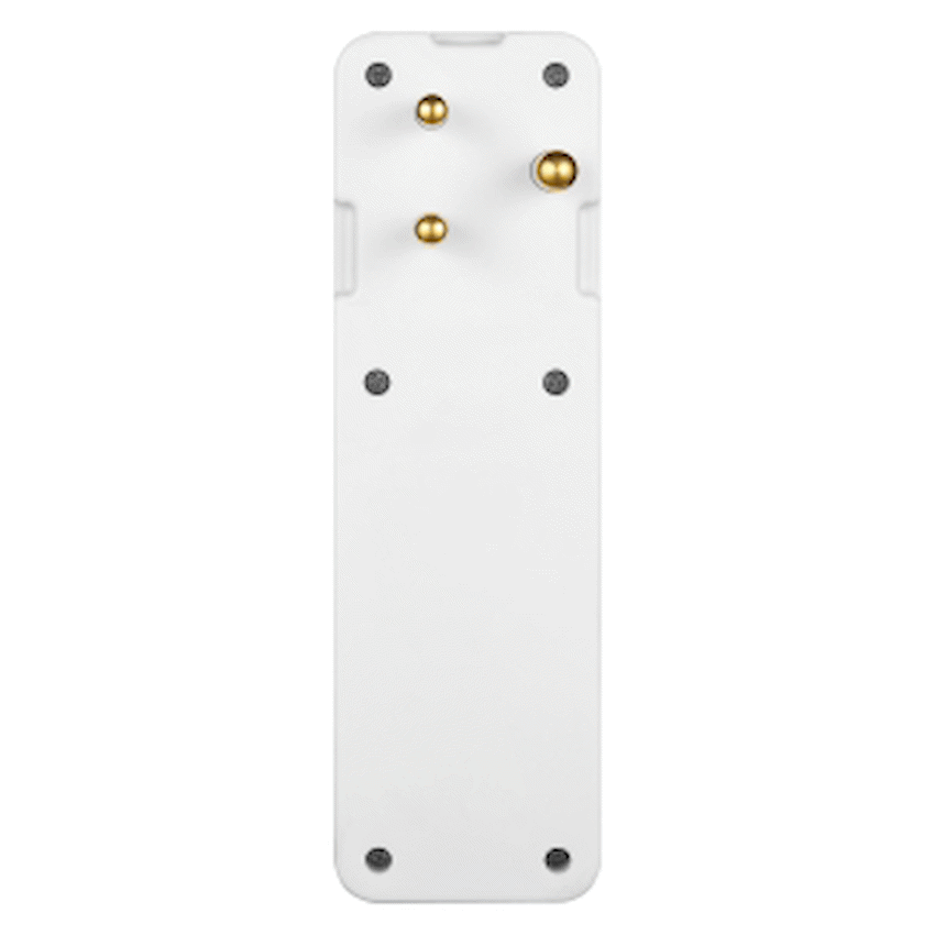 Switched 3-Way Schuko Adaptor with Type C + USB