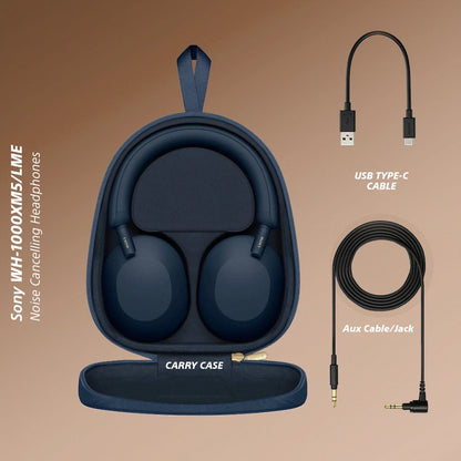 Sony WH1000XM5 (Blue) Noise-Cancelling BT Headphones
