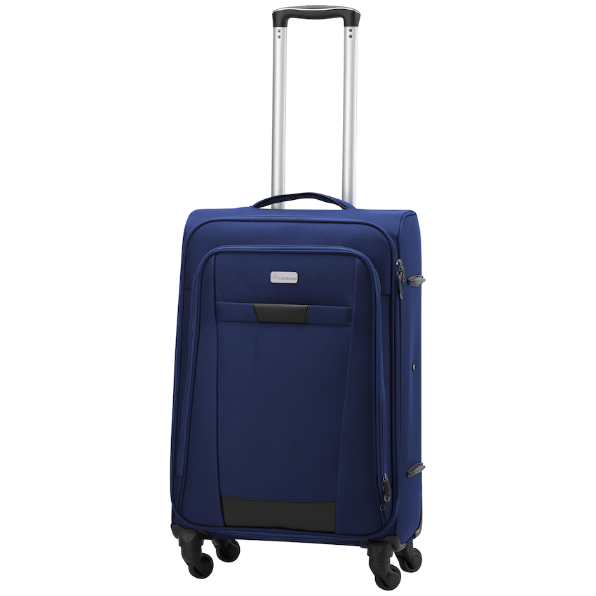 Travelwize Arctic 55cm 4-Wheel Spinner Trolley Case - Navy