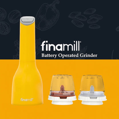 FinaMill Battery-Operated Grinder - Canary