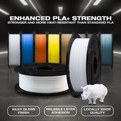 SA Filament Silk PLA Plus Gloss Filament 1kg - White