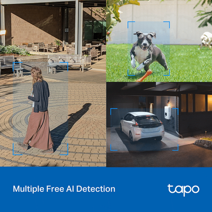 TP-Link Tapo C520WS 4MP 2K QHD Outdoor Pan/Tilt Security Wi-Fi Camera