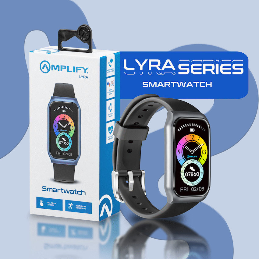 Amplify Lyra Series Smartwatch - Black