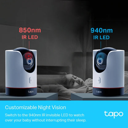 TP-Link Tapo C225 2K QHD Pan/Tilt AI Home Security Wi-Fi Camera