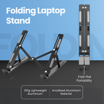 Volkano Chill series aluminium folding laptop stand