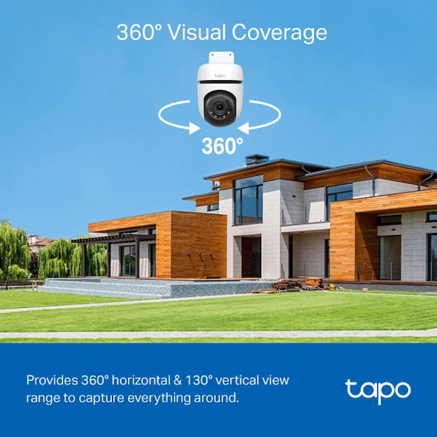 TP-Link Tapo C510W 2K Outdoor Pan/Tilt Security WiFi Camera