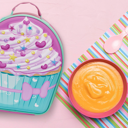 Quest Cupcake 3D EVA Lunch Bag - Pink
