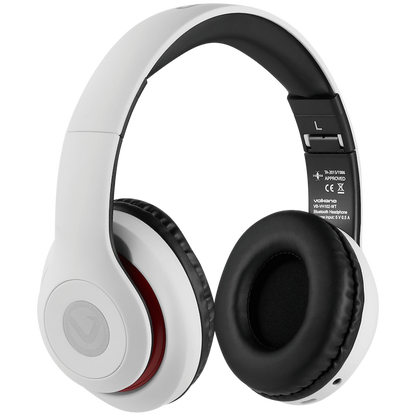 Volkano Impulse Series Bluetooth Headphones - White
