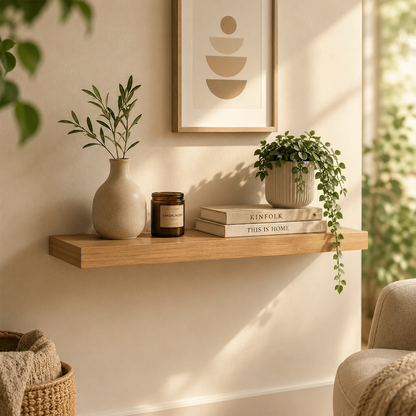 Everfurn Thea Floating  Wall Shelf -Small