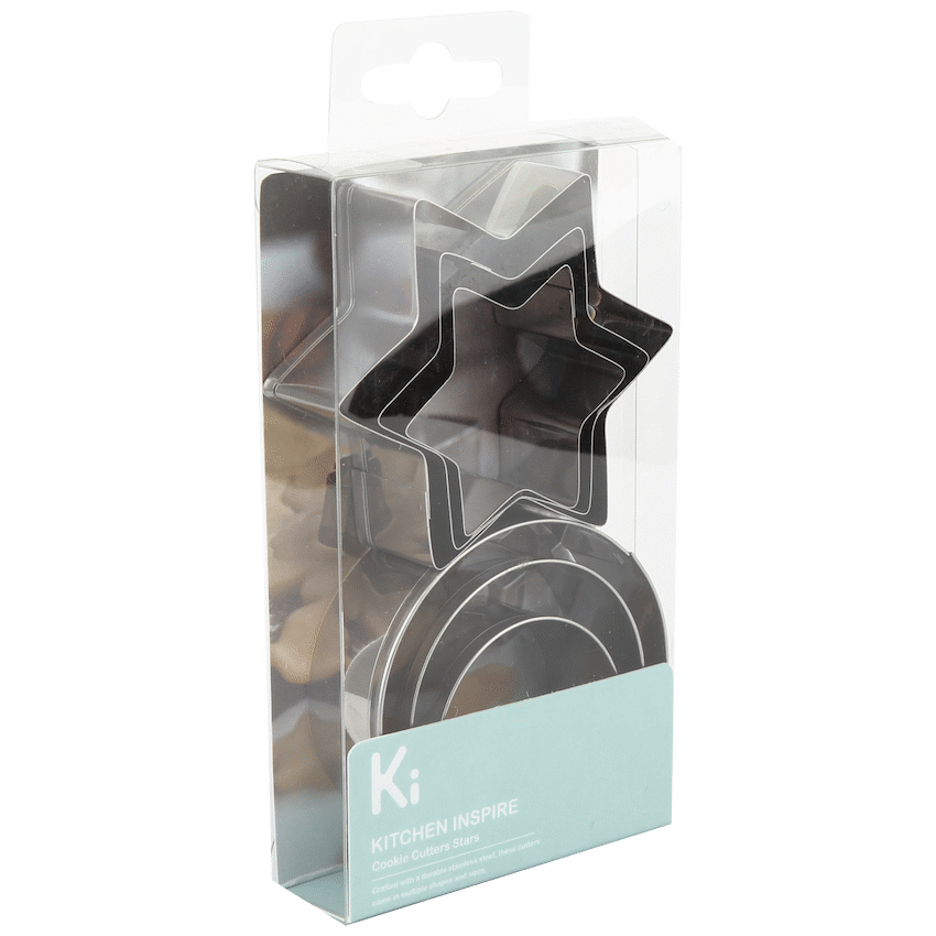Kitchen Inspire Cookie Cutters Stars ( Order in Qty of 6)