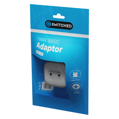 Switched 1 Way Euro Adaptor