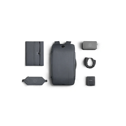Kingsons Kincase Tripper 5 Pc Travel Set Grey
