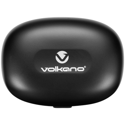 Volkano Flex Series Sports TWS Earphones with Case - Black