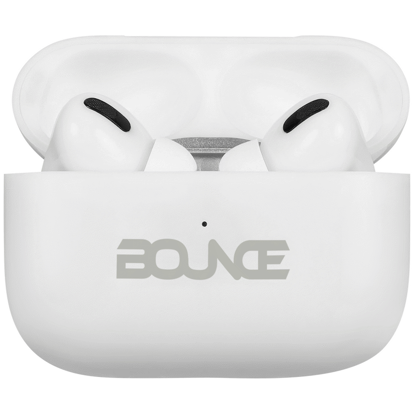Bounce Clef X True Wireless Earphones + Silicone Accessories - White