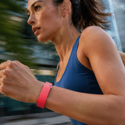 Google Fitbit Air Fitness Activity Tracker Band - Berry