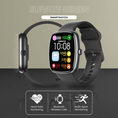 Volkano Elevate Series Smartwatch - Black