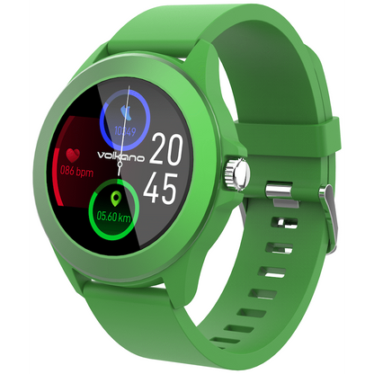 Volkano Splash Series Round Smartwatch - Green